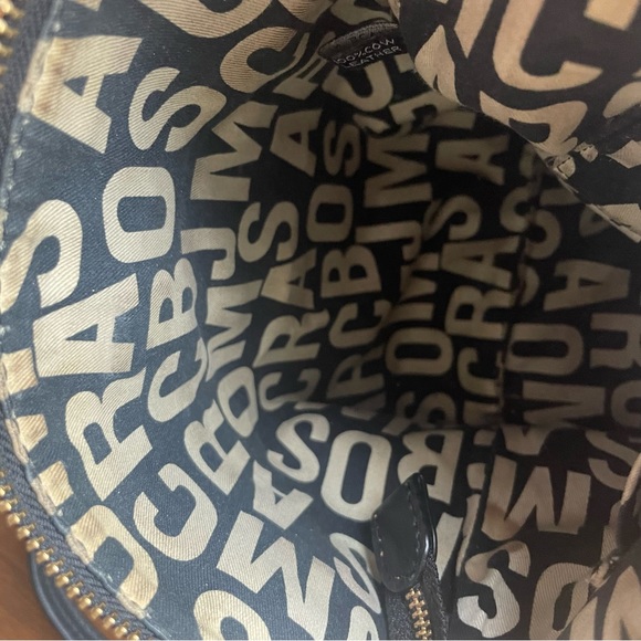 Marc By Marc Jacobs Crossbody Purse Black Leather Bag Totally Turnlock Sia Gold - Picture 7 of 14